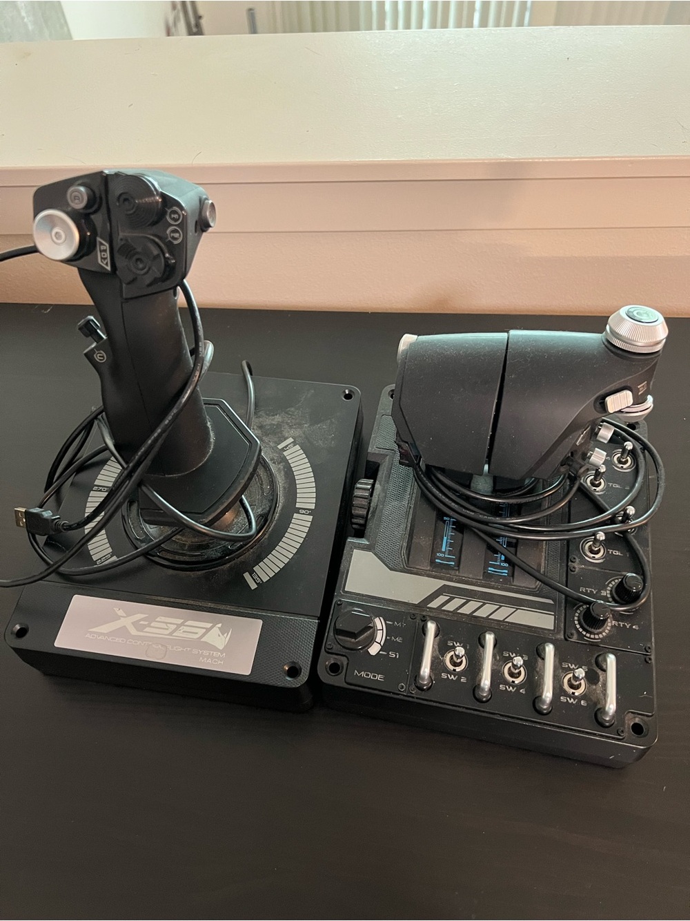 Logitech X56 Hotas Joystick Throttle Controller